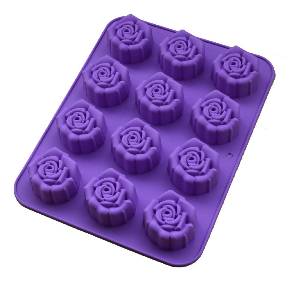 Flowery Silicone Mold X12