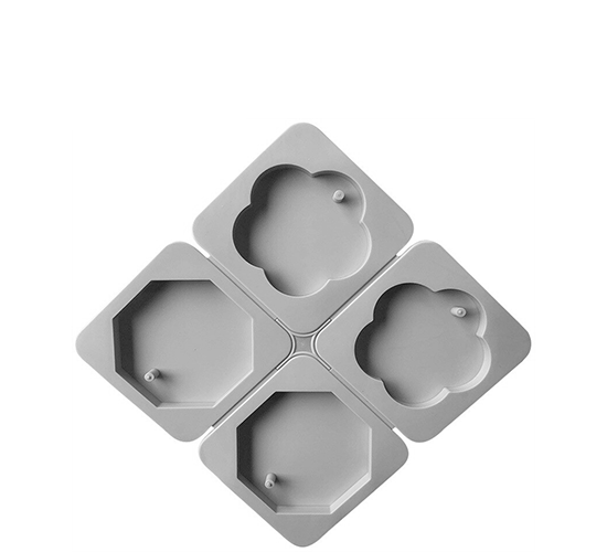 Geometric And Flower Shapes Mold