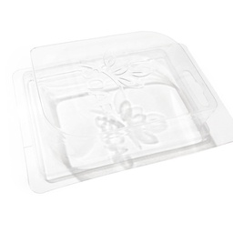 قالب صابون شفاف بلاستيكي PVC (دمعة)